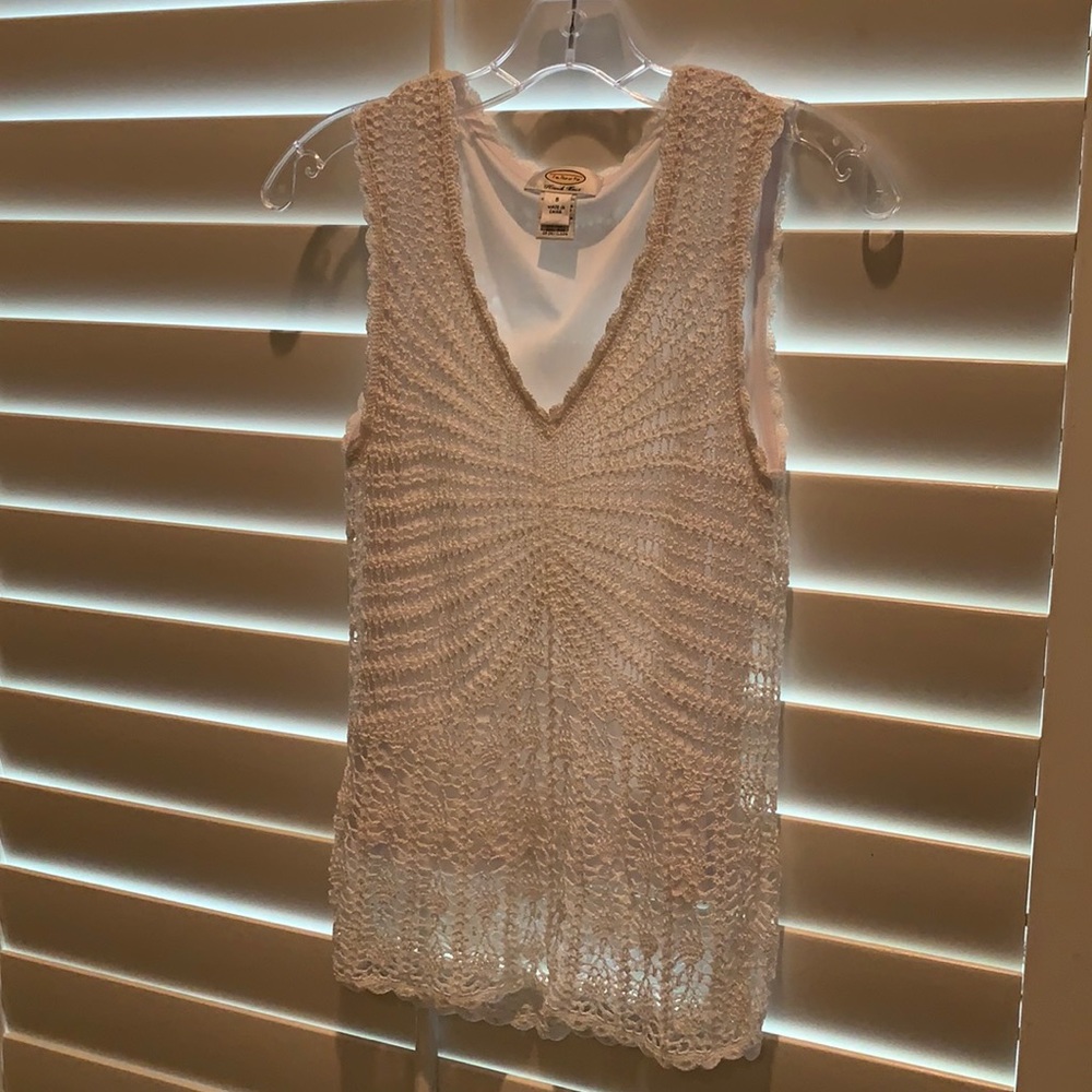 Crocheted top